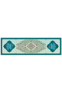 Ramazan Ayı Motifli Dijital Baskılı Runner Masa Örtüsü 40x140 cm