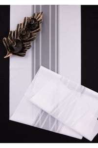 Runner Amerikan Servis Masa Örtüsü Beyaz 40x140