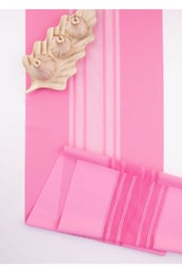 Runner Amerikan Servis Masa Örtüsü Pembe 40x140