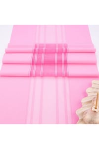 Runner Amerikan Servis Masa Örtüsü Pembe 40x140