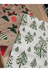 Yılbaşı Desen Runner Christmas Yeniyıl Runner 40 X 140 - 2 Adet