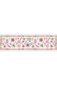 Yılbaşı Temalı Dijital Baskılı Runner Örtüsü Christmas 40x140 cm