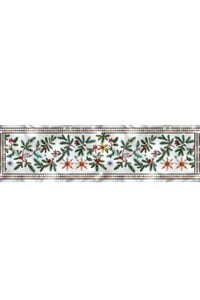 Yılbaşı Temalı Dijital Baskılı Runner Örtüsü Christmas 40x140 cm