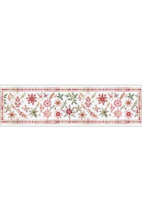 Yılbaşı Temalı Dijital Baskılı Runner Örtüsü Christmas 40x140 cm