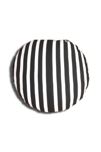 Zebra Desen Yuvarlak Yastık