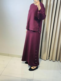 ALESYA ETEK TAKIM BORDO