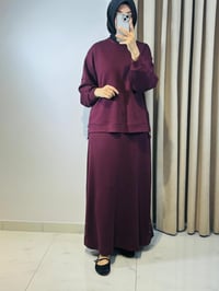 ALESYA ETEK TAKIM BORDO