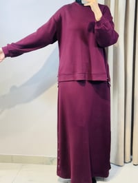ALESYA ETEK TAKIM BORDO