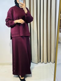 ALESYA ETEK TAKIM BORDO