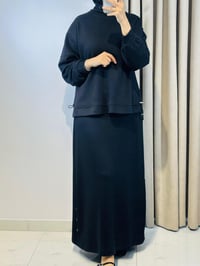 ALESYA ETEK TAKIM SİYAH