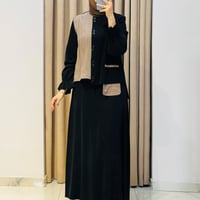 ALMARWAH ETEKLİ TAKIM SİYAH