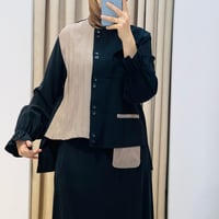 ALMARWAH ETEKLİ TAKIM SİYAH