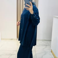 ALMARWAH PANTOLONLU TAKIM LACİVERT