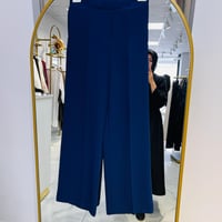 BELİ LASTİKLİ BOL PAÇA PANTOLON LACİVERT