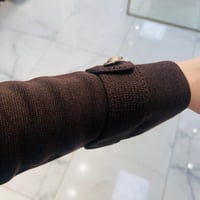 CELİNE ÇELİK ÖRME TRİKO HIRKA KAHVE