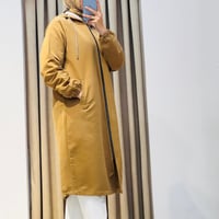 KADO KAPÜŞONLU TRENÇKOT CAMEL
