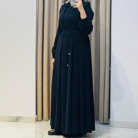 NAQSHE ELBİSE SİYAH