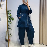 NURCAN ÇETİN PANTOLONLU TAKIM