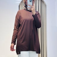 PENYE TUNİK BORDO BEJ YEŞİL KAHVE