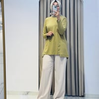 PENYE TUNİK BORDO BEJ YEŞİL KAHVE