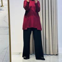 PENYE TUNİK BORDO BEJ YEŞİL KAHVE