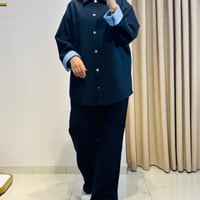 RİVA ÇİZGİLİ GARNİLİ PANTOLONLU TAKIM