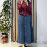 TERZİ DÜKKANI CLARA DENİM ETEK LACİVERT