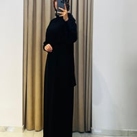 TERZİ DÜKKANI MONİCA KREP TULUM SİYAH