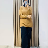 TIĞ TRİKO BASİC CASHMERE CAMEL