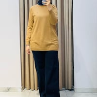 TIĞ TRİKO BASİC CASHMERE CAMEL
