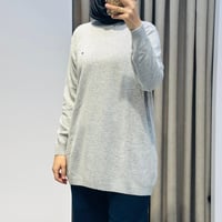 TIĞ TRİKO BASİC CASHMERE GRİ