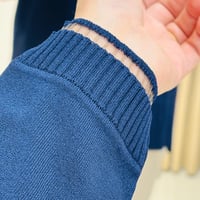 TIĞ TRİKO  FIRFIR DETAYLI RAYON TUNİK LACİVERT