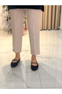 YUSUF ÖZDEMİR BEL İLASTİKLİ DUBLE PAÇA PANTOLON