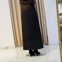 YUSUF ÖZDEMİR KUMAŞ KALEM ETEK KAHVE