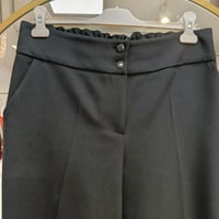 YUSUF ÖZDEMİR KUMAŞ PANTOLON SİYAH