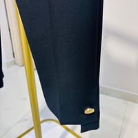 YUSUF ÖZDEMİR PAÇALARI GOLD DÜĞMELİ PANTOLON SİYAH LACİVERT BEYAZ