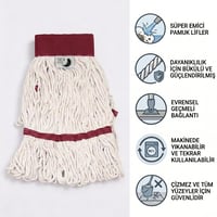Extra Islak Mop Dar Ekru - 30x70  - 375 Gr
