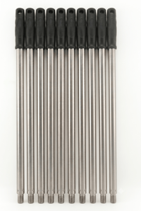 Galvanizli Vidalı Metal Sap 10'lu - 120 Cm