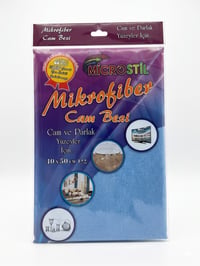 Microstil Mikrofiber Cam Bezi 40x50 Cm