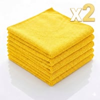 Mikrofiber Bez - 40x40 32 Gr Sarı 10'lu (Adet fiyatı 40,24)