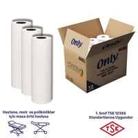 Only Muayene Masa Örtüsü 50 Mt-Lamineli  12'li