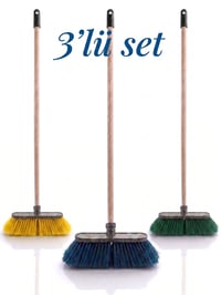 Oto Fırça 3'lü Set(Vidalı Gürgen Sap Extra - 150 Cm Vidalı Gürgen Sap Extra - 150 Cm Vidalı Gürgen Sap Extra - 150 Cm Oto Fırça 17 Cm - Oto Fırça 17 Cm - Oto Fırça 17 Cm)