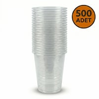 Plastik Bardak 500 Adet