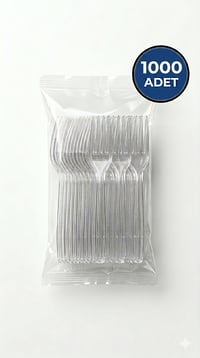 Plastik Çatal 1000 Adet