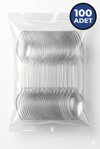 Plastik Kaşık 100 Adet