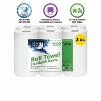 Sea Paper 3 KG Hareketli Havlu 6'lı