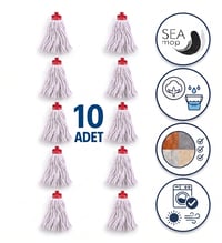 Vidalı Mop (L) Beden 10'lu
