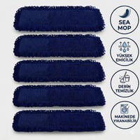 Zincir Dikiş Orlon Mop 80 Cm 5'li