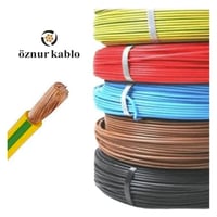 1.5 mm H07V-K NYAF KABLO KIRMIZI-ÖZNUR 