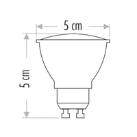10W LED ÇANAK AMPÜL  GU-10 - BEYAZ 